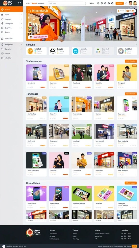 Tampilan antarmuka x17 di Android